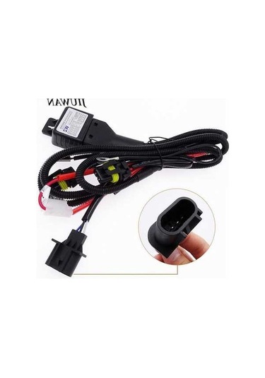 Novahub H4 H13 9007 Xenon Lamba Kablo Demeti Soketi, Hıd Kontrol Hattı Grubu, 5500 Kit Işık Huzmesi Değişim Işığı