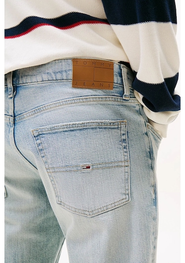 Tommy Hilfiger Erkek Jeans Pantolon Mavi
