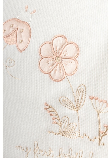 Bebitof 10parça Sevimli Uğur Böceği Desenli Kutulu Yenidoğan Hastane Çıkışı Pembe