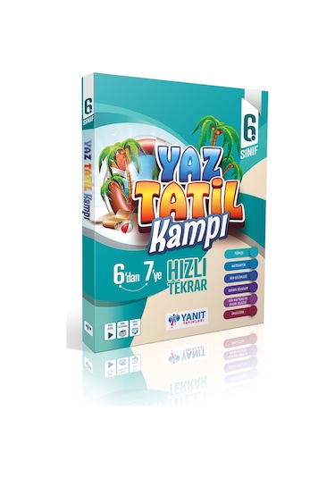 6.Sınıf Yaz Tatil Kampı -  Yanıt Yayınları