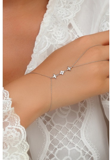 925 Ayar Gümüş Monafleur Çiçek Şahmeran - 45103800 Gümüş