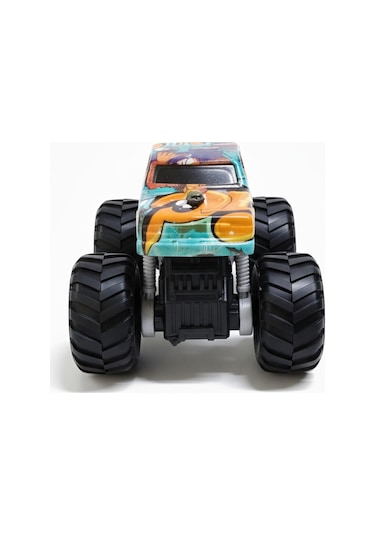 Monster Truck Sök Tak Grafitti Sürtmeli Master Araba Yeşil Yeşil