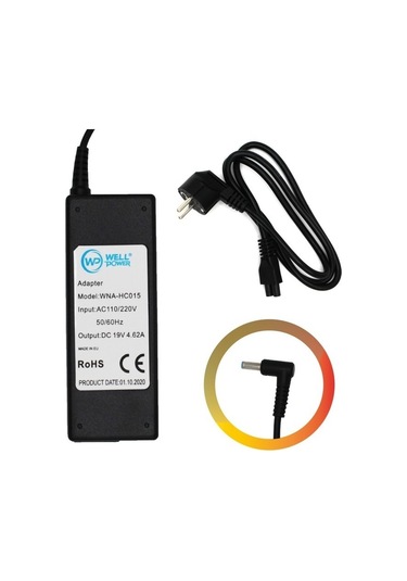 Hp Notebook Laptop Adaptörü 19v 4.62a 90w 4.5 3.0 Mm Notebook Adaptörü