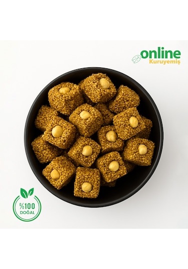 Online Kuruyemiş Fındıklı Susamlı Lokum 1000 Gr