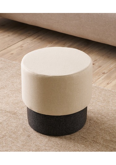 Favora Patara Puf - Krem KREM