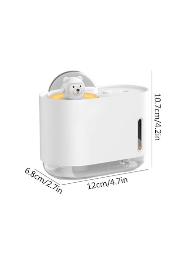 River World Masa Üstü Led Işıklı 300 Ml Uzay Ayısı Modelli Hava Nemlendirici