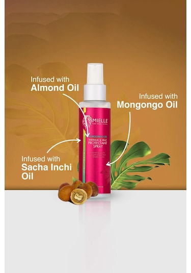 Mielle Mongongo Oil Isı Koruyucu Saç Spreyi 118ml