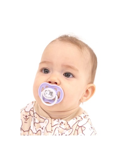 Uviton 6-12 Ay Emzikli Emzik Kapaklı Yavru Bebek Emziği 2'li 434672664 Pembe