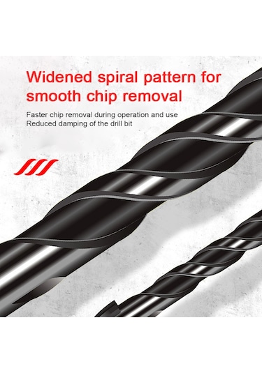 Yunboo 10'lu Karbür Matkap Ucu Seti - Dört Kenarli, Cam/seramik Delici, Hızlı Kesim, Altıgen Sap, Li-poly/el/stahta Matkap Uyumlu