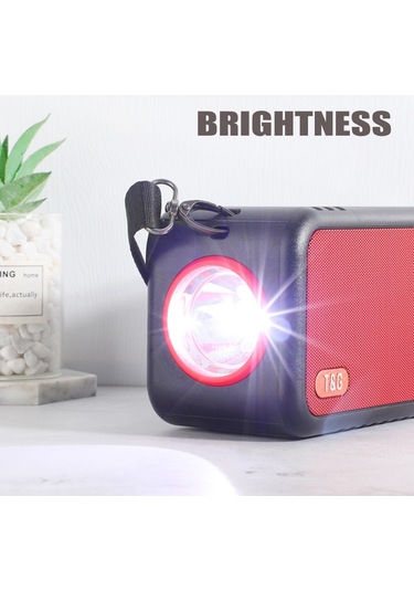 T&G TG637 Bluetooth 5.3 Güneş Enerjili Şarj Edilebilir Hoparlör