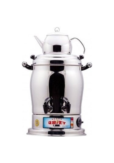 Üret Çift Amaçlı 6 L Çay Semaveri Inox