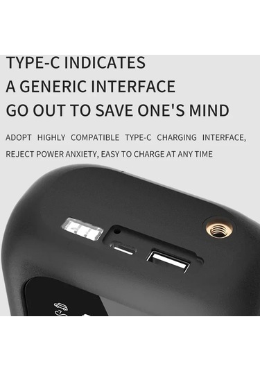 Sones Çok Fonksiyonlu Taşınabilir Araç Elektrikli Kablosuz Lastik Şişirme Pompası Mekanik Düğme