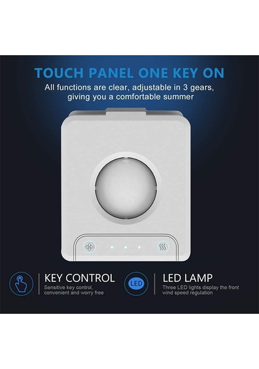 Jialan Micacorn Mobil Klima Cihazları, Usb Air Cooler, 4'ü 1