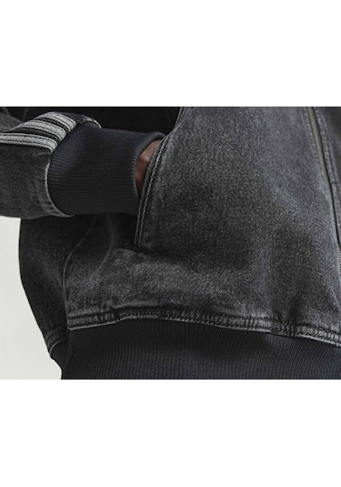 Adidas Denim Fb Tt Erkek Günlük Ceket Kd1516 Siyah Siyah