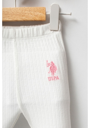U.s. Polo Assn. Kız Bebek Pembe Pijama Takım 50322896-vr041 Pembe