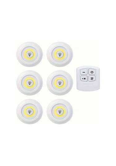 Beyaz Işık 6 Adet 6 Adet/3 Adet Akıllı Kablosuz Led Dolap Işıkları Cob Gece Lambası Uzaktan Kumanda İle - Gardırop, Mutfak Ve Daha Fazlası İçin Mükemmel Beyaz Işık 6 Adet 6 Adet/3 Adet Akıllı Kablosuz Led Dolap Işıkları Cob Gece Lambası Uzaktan Kumanda İle - Gardırop, Mutfak Ve Daha Fazlası İçin Mükemmel