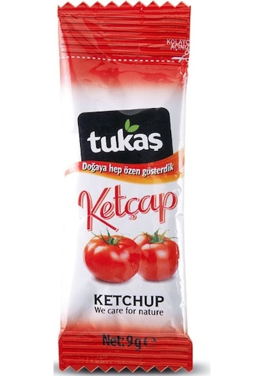 Tukaş Sachet Ketçap PP 500 x 9 G
