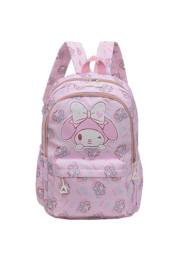Kuromi Desenli Mor Ortopedik Beslenmelik İlkokul Sırt Çantası, Dayanıklı Ve Güzel Melodi
