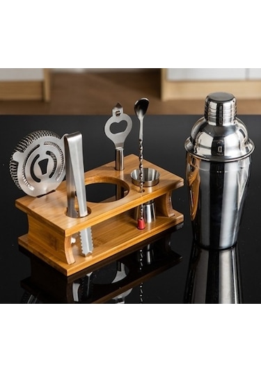 Wondernest Tepsi Tabanlı Sürahi Seti, Lichen İçecek Karıştırıcı Bar Eo