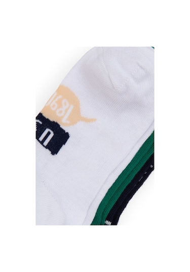 U.s. Polo Assn. Erkek Çocuk Beyaz Çorap Patik 50311347-vr013 Beyaz