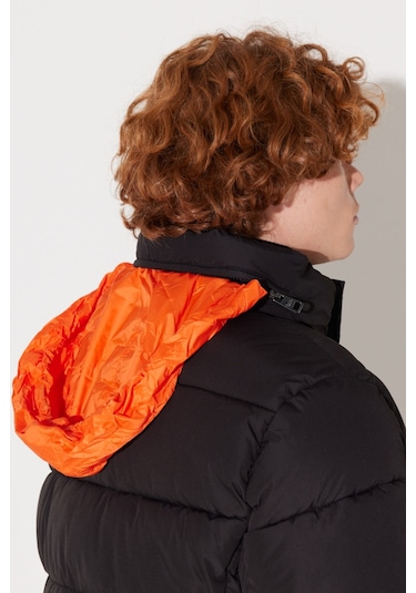 Lee Regular Fit Normal Kesim Dik Yaka Siyah Şişme Mont L222360001 Siyah