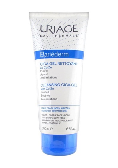 Uriage Bariederm Cleansing Cica Gel 200 ML