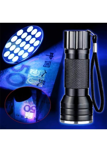 Kehribar Test Işığı Uv Ultraviole Mor Işık Watton Çok Renkli