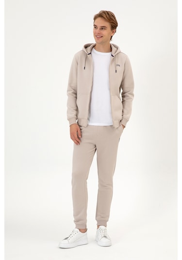 U.S. Polo Assn. Erkek Regular Fit Taş Şardonlu Örme Hırka 50313755-VR049