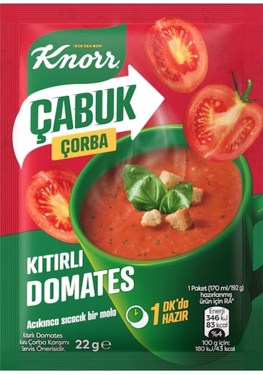 Knorr Çabuk Çorba 6 Çeşit 36 Lı Karma Paket