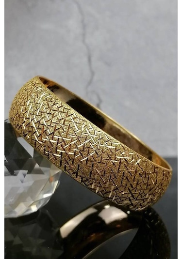 22 Ayar Altın Cam Kırığı Işçiliksiz Bilezik 20 Gr