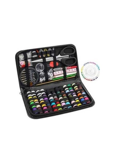 Flybuy Çok Fonksiyonlu İğne Seti 172 Adet, Kenar Klipsi, Pratik Kılıf