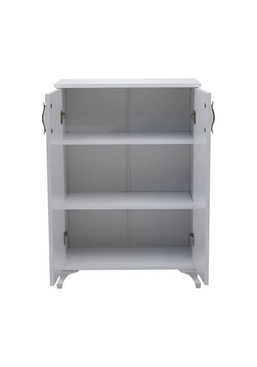 Kardelen Çok Amaçlı Dolap + Ayakkabılık Beyaz