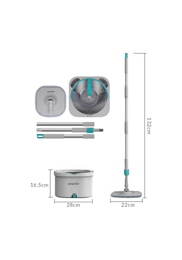 Smarter Aqua Master Temizlik Seti + Yedek Mop