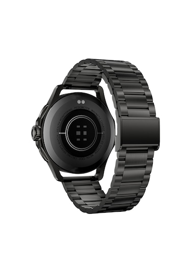 Kalobee Sk44 Business Amoled Ekran 3 Kordonlu Akıllı Saat İphone & Android Uyumlu,48 Mm Siyah