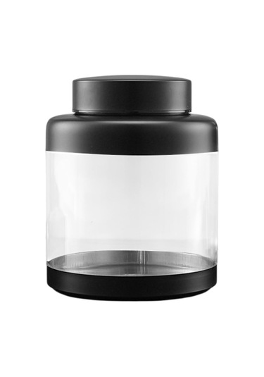 Suntek Hava Geçirmez Saklama Kavanozu Kapaklı Mühürlü Siyah