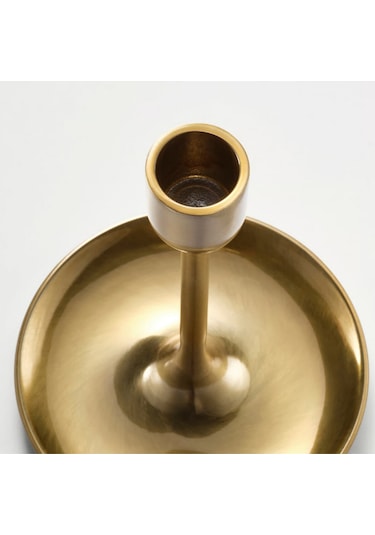 Cozy Room - Fulltalıg Şamdan, Üçlü, Bronz Gold