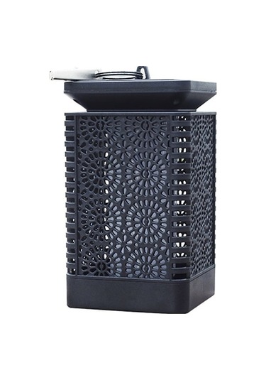 Ulzyvf Createtech Yolu Suya Siyah Manzara Lambası, Güneş Enerjili Bahçe Avlu Lamba Siyah