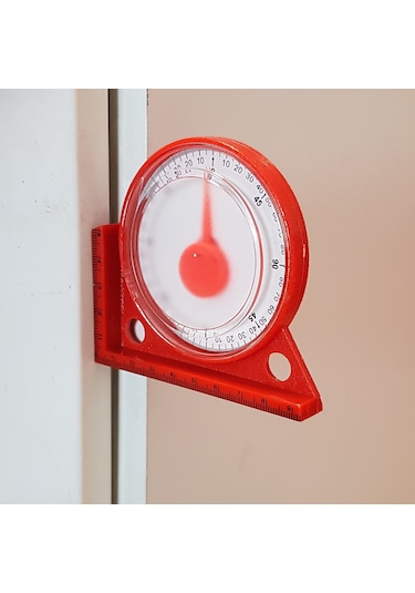 Bts 12103 Mıknatıslı Açı Ölçer Gönye Dereceli 0 Derece-360 Derece