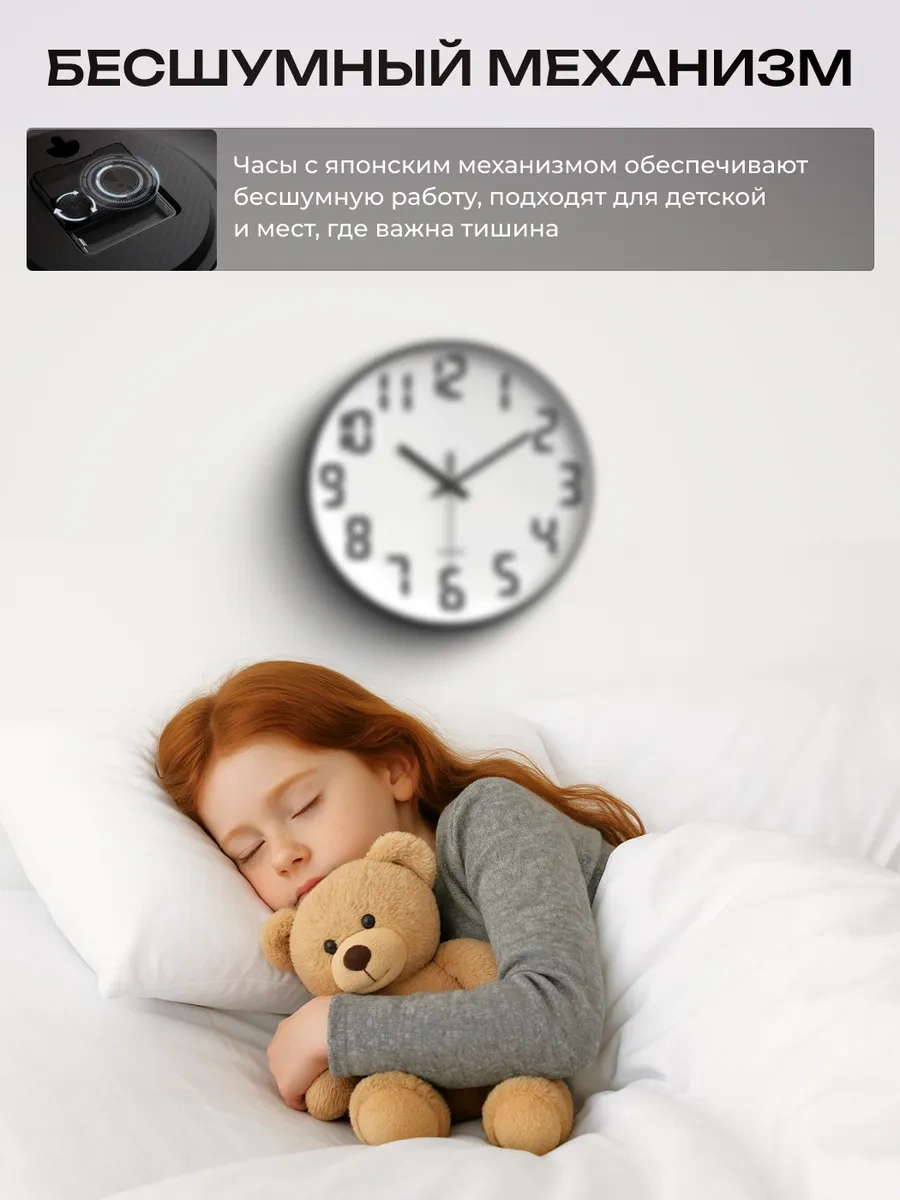 Casy Market Mutfak İçin Yuvarlak Sessiz Duvar Saati 25 Cm 465735480 Siyah