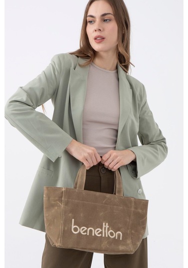 Benetton Kadın El Çantası Bnt1102 Hardal Hardal