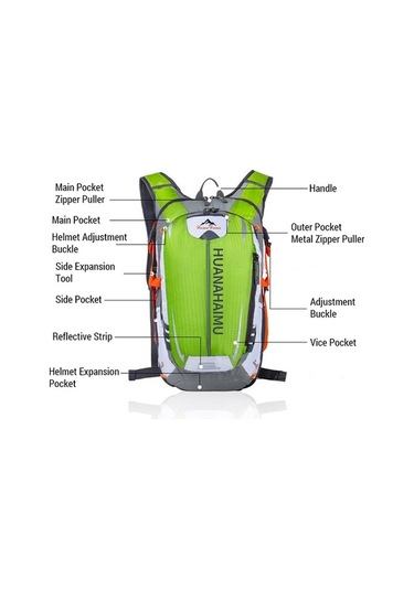 Didadodo Nefes Alabilir Hidrasyon Sırt Çantası - Su Geçirmez Koşu Çantası Koyu Mavi Koyu Mavi