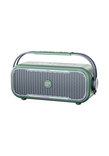 Nowgo C2 60w Taşınabilir Rgb Bluetooth Hoparlör Ipx4 Parti Speaker Yeşil