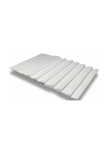 100 Adet Mikrofiber Gözlük Temizleme Bezi A Kalite Beyaz Renk