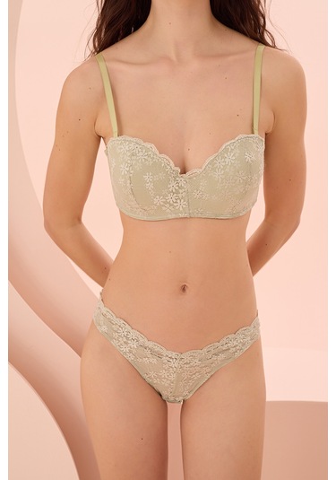 Loya Kadın Yeşil Daphe V Slip Külot Yeşil