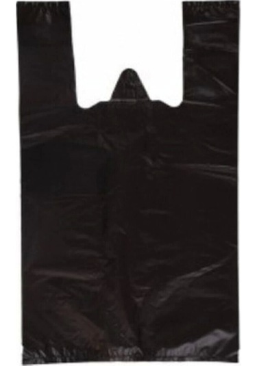 Siyah Atlet Hışır Market Poşet Büyük Boy 1kg