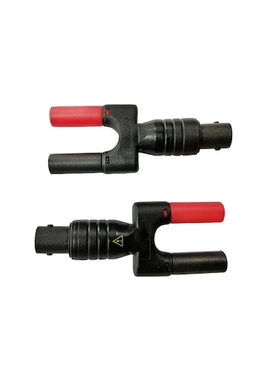 Suntek Bnc Dişi Fiş - İki Banana Jack Soket Adaptörü Yedek