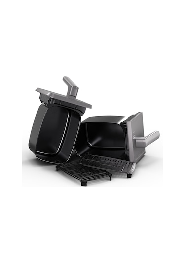Blaupunkt D7800 Taste Master Çift Hazneli Dokunmatik 4+4 LT Airfryer Fritöz