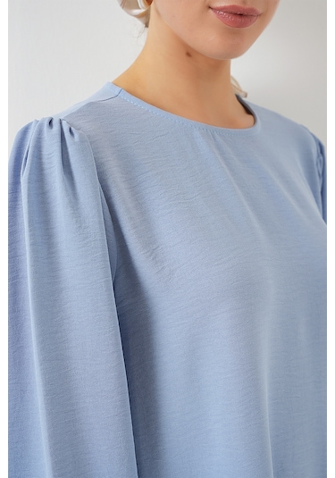 Bigdart Ayrobin Tunik Pantolon Alt Üst Takım 6712 - Açık Mavi
