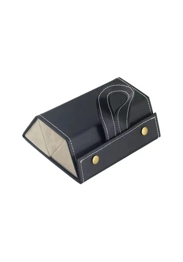 Wholesale11 Çok Fonksiyonlu Gözlük Saklama Kutusu Çok Izgara Siyah