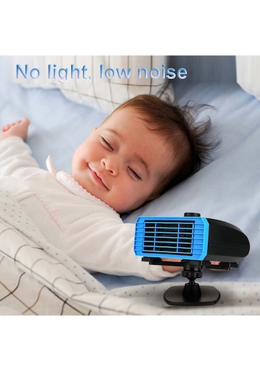 Araba 360 Derece Dönen Araba Isıtıcısı İçin 12v Çok Fonksiyonlu Isıtıcı, Stil: Temel Model